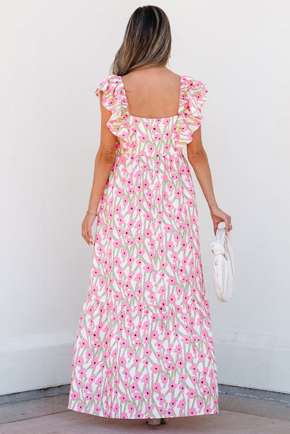 Poppie ’n’ Pink Ruffle Strap