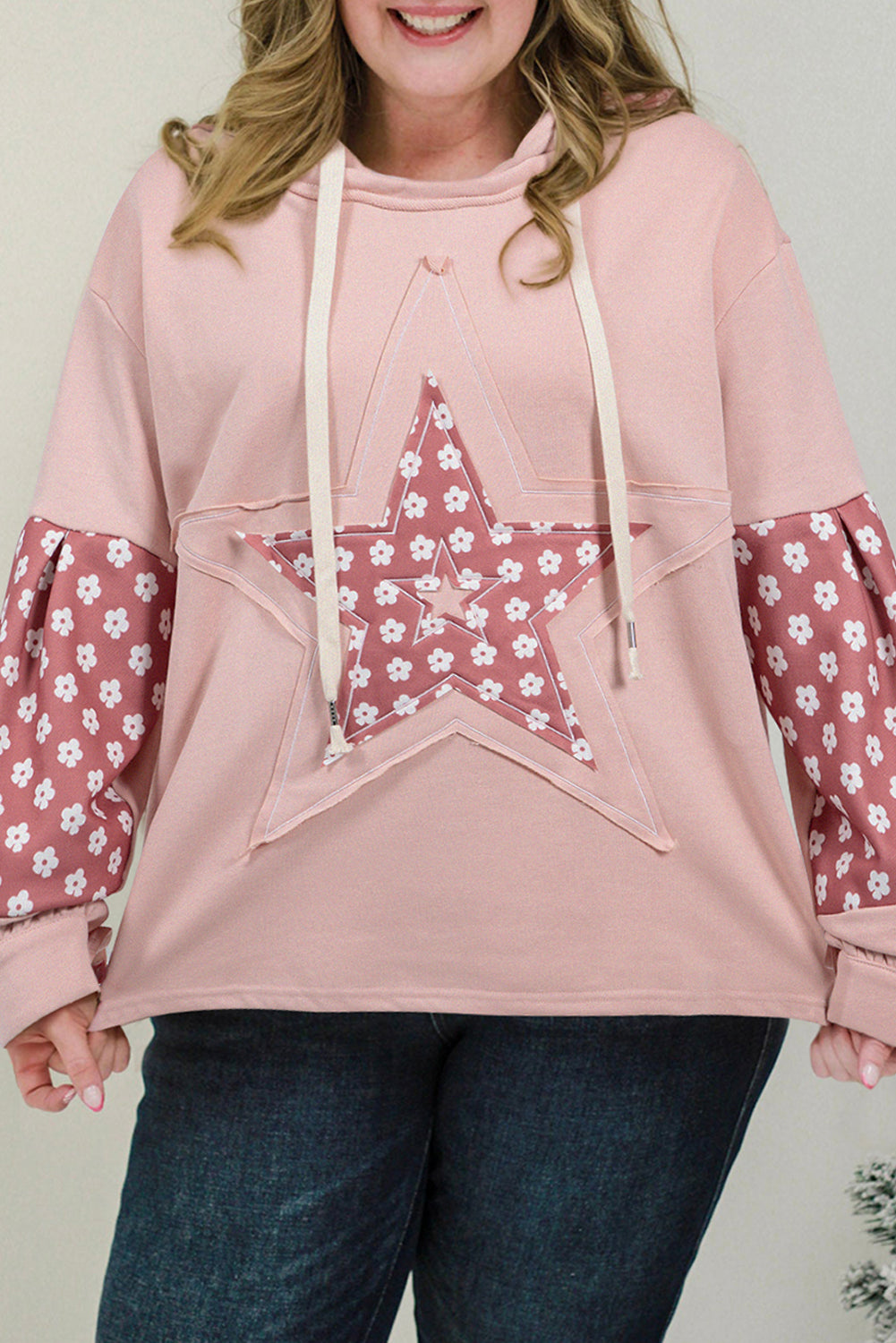 Meadow Star Patch Hoodie